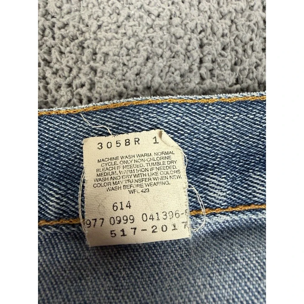 VTG  Levis 517 Jeans Mens 38x30 (FITS 38x28) Medium Wash Denim 90s Paper Tag